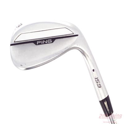 Ping s159 Chrome Wedge Sand SW 54° 10 Deg Bounce H Grind Ping Z-Z115 Steel Wedge Flex Right Handed Black Dot 35.5in