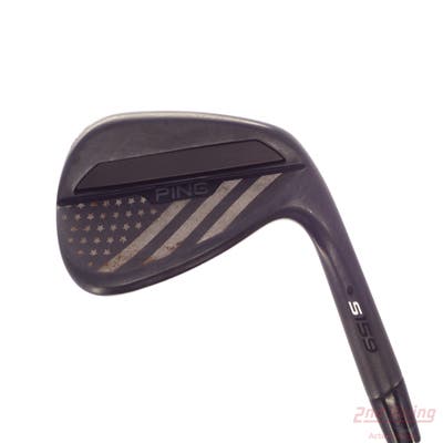 Ping s159 Midnight Wedge Gap GW 52° 12 Deg Bounce S Grind Ping Z-Z115 Steel Wedge Flex Right Handed Black Dot 35.75in