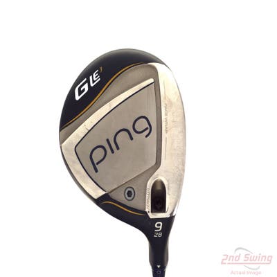 Ping G LE 3 Fairway Wood 9 Wood 9W 28° ULT 250 Lite Graphite Ladies Right Handed 41.0in