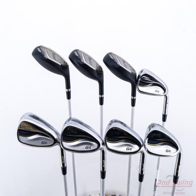 Ping G LE 3 Iron Set 4H 5H 6H 7-PW SW ULT 250 Lite Graphite Ladies Right Handed Black Dot +1/4"