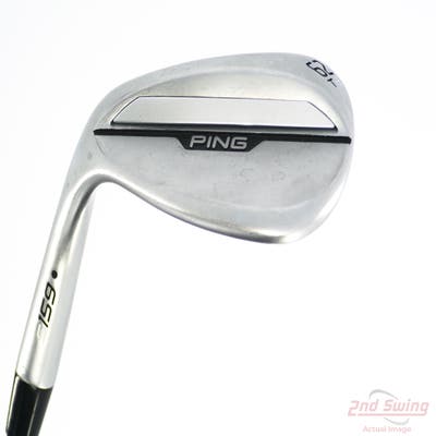 Ping s159 Chrome Wedge Lob LW 62° 6 Deg Bounce T Grind Ping Z-Z115 Steel Wedge Flex Left Handed Black Dot 35.25in