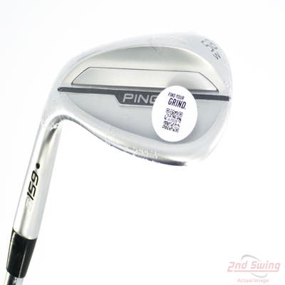 Ping s159 Chrome Wedge Lob LW 58° 14 Deg Bounce W Grind Ping Z-Z115 Steel Wedge Flex Left Handed Black Dot 35.5in