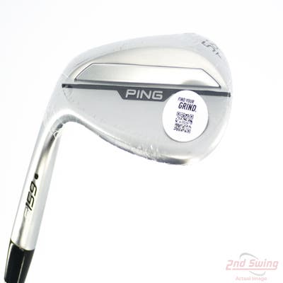 Ping s159 Chrome Wedge Lob LW 58° 6 Deg Bounce T Grind Ping Z-Z115 Steel Wedge Flex Left Handed Black Dot 35.5in