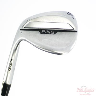 Ping s159 Chrome Wedge Lob LW 58° 10 Deg Bounce S Grind Ping Z-Z115 Steel Wedge Flex Left Handed Black Dot 35.5in