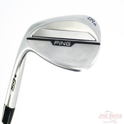 Ping s159 Chrome Wedge Lob LW 58° 8 Deg Bounce B Grind Ping Z-Z115 Steel Wedge Flex Left Handed Black Dot 35.5in