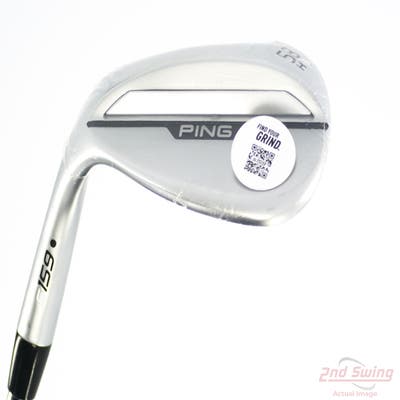Ping s159 Chrome Wedge Lob LW 58° 8 Deg Bounce H Grind Ping Z-Z115 Steel Wedge Flex Left Handed Black Dot 35.25in