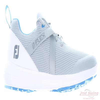 New Womens Golf Shoe Footjoy Prior Generation FJ Flex Medium 8 Gray MSRP $90 95727