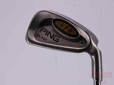 Ping i3 Blade Single Iron 4 Iron Ping JZ Steel Stiff Right Handed Blue Dot 38.25in