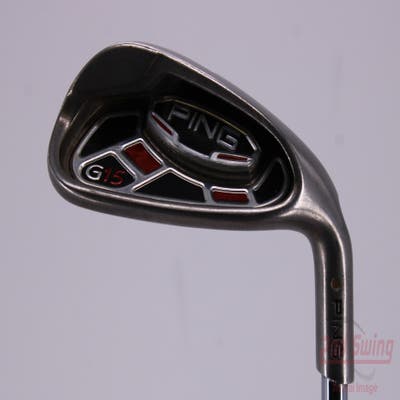 Ping G15 Single Iron Pitching Wedge PW 45° Ping CFS Steel X-Stiff Right Handed Gold Dot 35.5in
