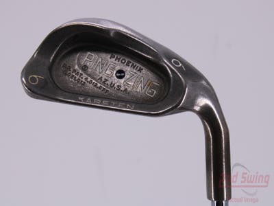 Ping Zing Single Iron 6 Iron True Temper Dynamic Gold S300 Steel Stiff Right Handed Black Dot 38.75in