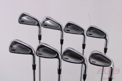 Titleist 716 CB Iron Set 3-PW Dynamic Gold AMT S300 Steel Stiff Right Handed 38.5in