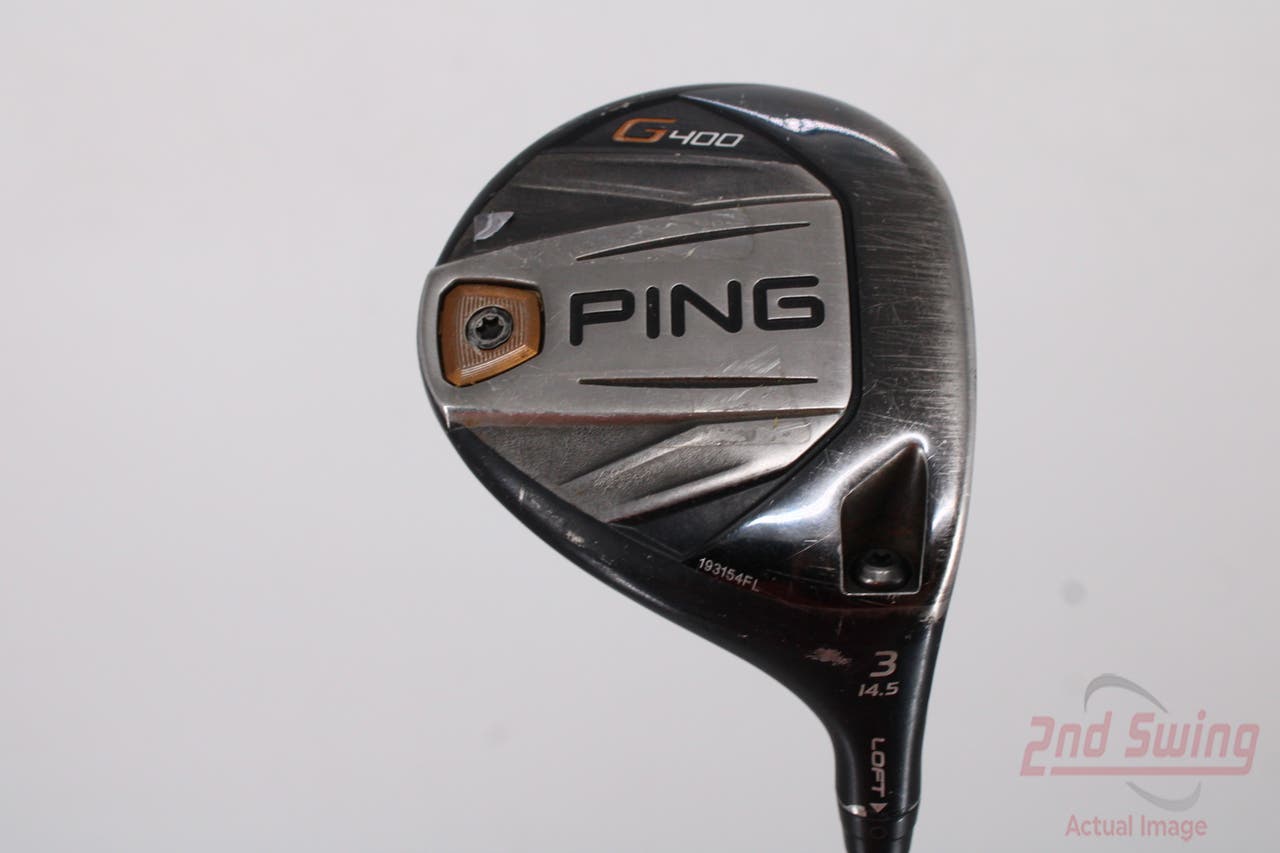 Ping G400 Fairway Wood 3 Wood 3W 14.5° Ping Tour 75 Graphite Stiff Right Handed 43.0in