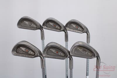 Ping Eye 2 + Iron Set 5-9 Iron NO PW IN SET Ping KT-M Steel Stiff Right Handed Brown Dot 37.5in