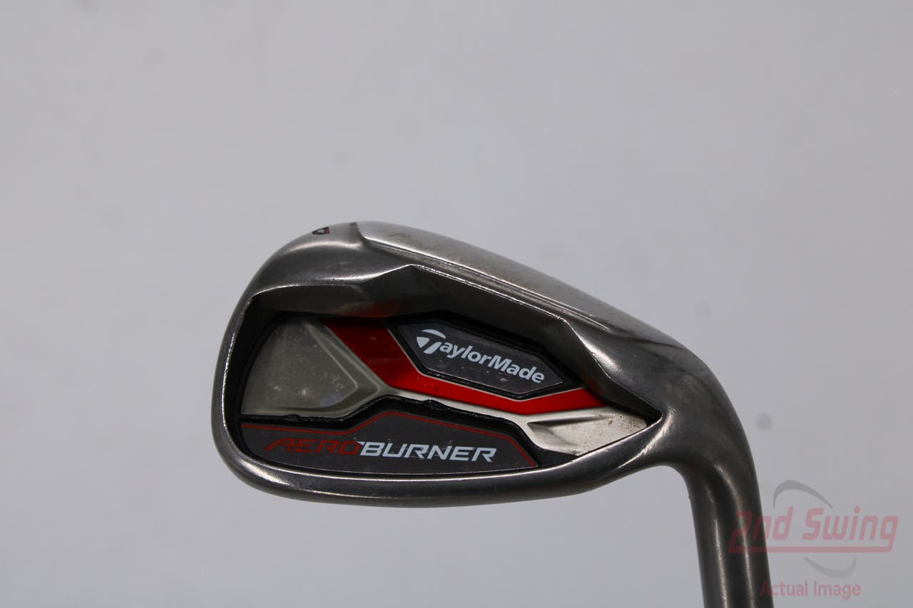 TaylorMade AeroBurner Single Iron Pitching Wedge PW TM FST REAX 88 HL Steel Regular Right Handed 36.0in