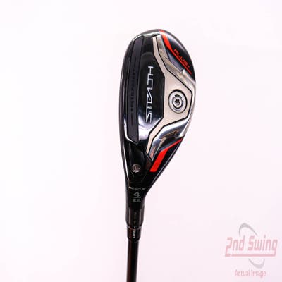 Mint TaylorMade Stealth Plus Rescue Hybrid 4 Hybrid 22° PX HZRDUS Smoke Red RDX 70 Graphite Regular Left Handed 40.0in