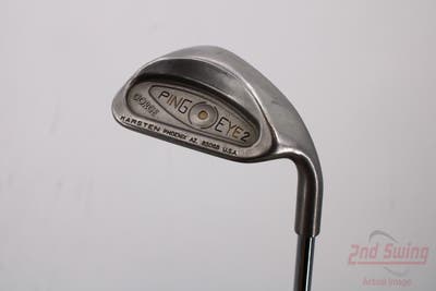 Ping Eye 2 Gorge Wedge Lob LW 60° 13 Deg Bounce Dynamic Gold Tour Issue S400 Steel Stiff Right Handed Gold Dot 35.0in