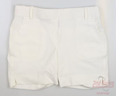 New Womens Belyn Key Golf Shorts Small S White MSRP $100