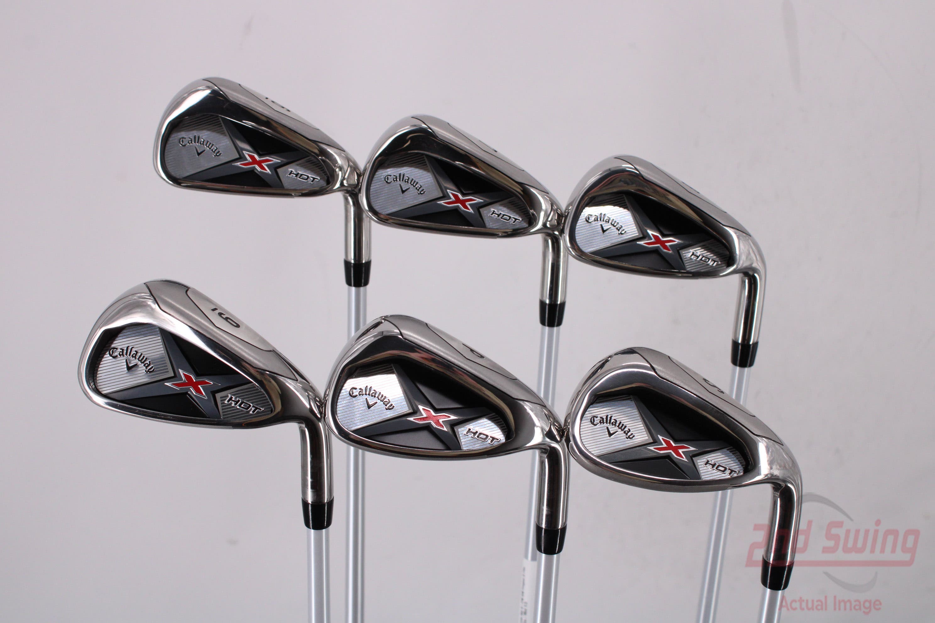 Mint Callaway X Hot 19 Womens Iron Set 6-PW SW Project X PXv Graphite  Ladies Right Handed 36.5in