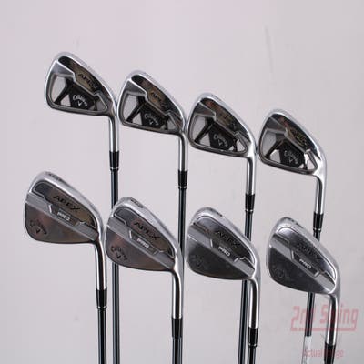 Callaway Apex & Apex Pro 21 Combo Iron Set 4-PW GW UST Mamiya Recoil 75 Dart Graphite Senior Right Handed 37.75in