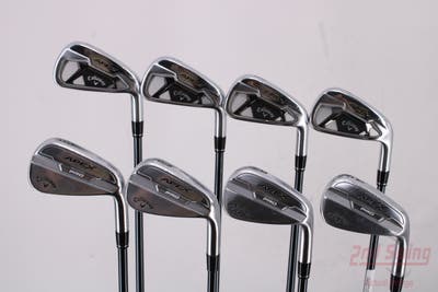 Callaway Apex & Apex Pro 21 Combo Iron Set 4-PW GW UST Mamiya Recoil 75 Dart Graphite Senior Right Handed 37.75in
