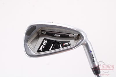 Ping I20 Single Iron 7 Iron Ping CFS Steel Stiff Right Handed Purple dot 36.75in