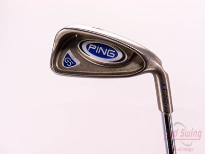 Ping G5 Single Iron 4 Iron Ping TFC 100I Steel Stiff Right Handed Blue Dot 38.25in