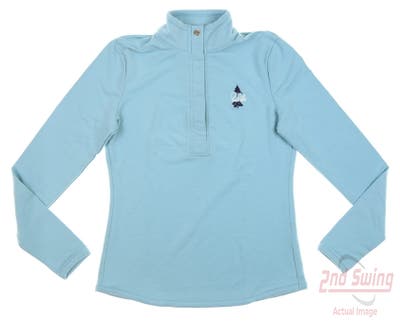 New W/ Logo Womens Fairway & Greene Kate Old School Sweatshirt X-Small XS Veridian MSRP $154