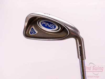 Ping G5 Single Iron 6 Iron Ping CS Lite Steel Stiff Right Handed White Dot 38.0in