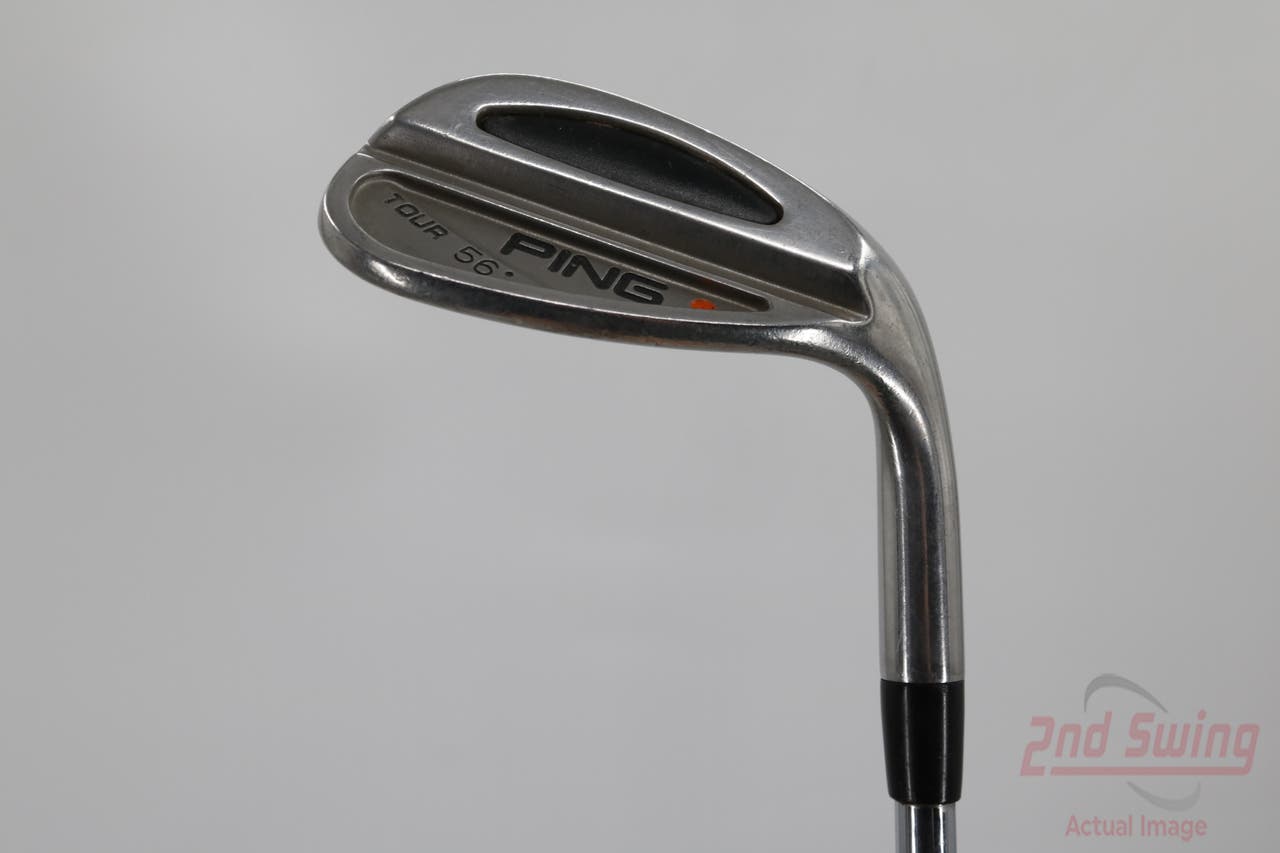 Ping Tour Wedge Sand SW 56° Stock Steel Shaft Steel Stiff Right Handed Orange Dot 35.5in