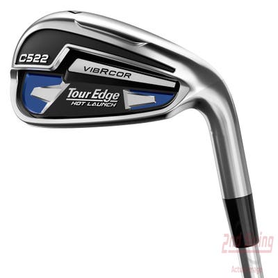 New Tour Edge Hot Launch C522 Iron Set 5-PW FST KBS Max 80 Steel Regular Right Handed +1/2" Length
