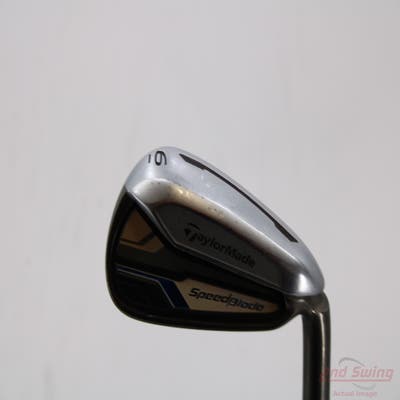 TaylorMade Speedblade Single Iron 6 Iron Stock Steel Shaft Steel Regular Right Handed 38.0in