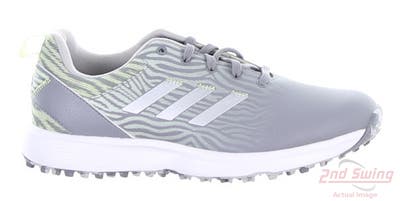 New Womens Golf Shoe Adidas S2G SL Medium 8 Gray MSRP $90 GZ3911