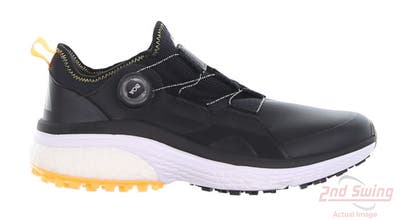 New Mens Golf Shoe Adidas Solarmotion Spikeless BOA Medium 9.5 Black MSRP $130 GV9389