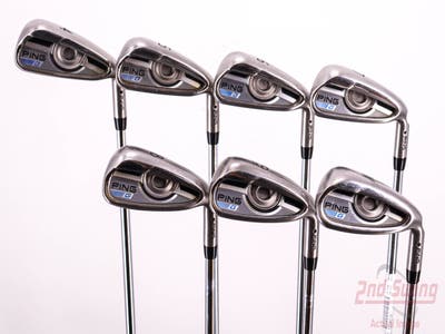 Ping 2016 G Iron Set 4-PW AWT 2.0 Steel Regular Right Handed Black Dot 38.5in