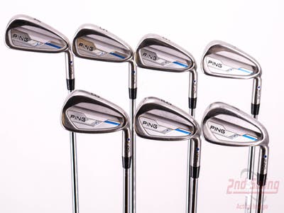 Ping 2015 i Iron Set 4-PW True Temper Dynamic Gold R300 Steel Regular Right Handed Blue Dot 38.25in
