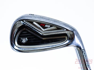 TaylorMade R9 TP Single Iron 8 Iron Stock Steel Shaft Steel Stiff Right Handed 35.75in