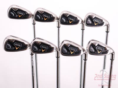 Callaway Fusion Iron Set 4-PW AW Nippon 950GH Steel Uniflex Right Handed 38.25in