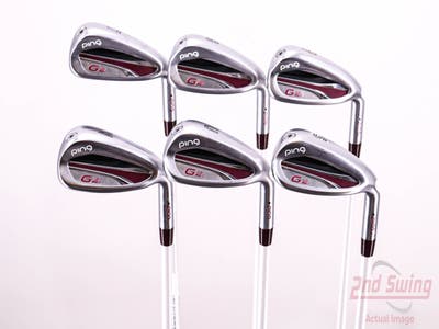 Ping G LE 2 Iron Set 7-PW GW SW ULT 240 Lite Graphite Ladies Right Handed Black Dot 36.75in