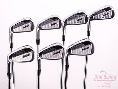 TaylorMade P760 Iron Set 4-PW Dynamic Gold Tour Issue X100 Steel X-Stiff Left Handed 37.75in
