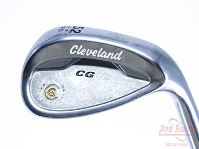 Cleveland CG16 Satin Chrome Wedge Gap GW 52° 10 Deg Bounce Cleveland Traction Wedge Steel Wedge Flex Right Handed 35.5in