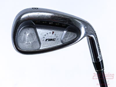 TaylorMade Rac OS 2005 Single Iron 8 Iron Stock Graphite Shaft Graphite Stiff Right Handed 36.75in