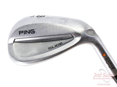 Ping Glide Wedge Lob LW 58° Thin Sole Ping CFS Steel Wedge Flex Right Handed Orange Dot 36.0in