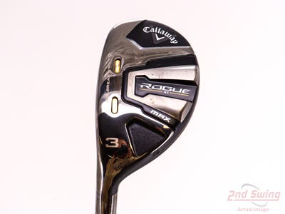 Mint Callaway Rogue ST Max Hybrid 3 Hybrid 18° Aldila Synergy Blue 60 Graphite Stiff Left Handed 40.5in