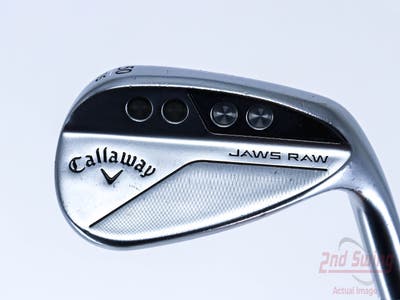 Callaway Jaws Raw Chrome Wedge Gap GW 50° 10 Deg Bounce S Grind Project X Catalyst 80 Graphite Stiff Right Handed 36.0in