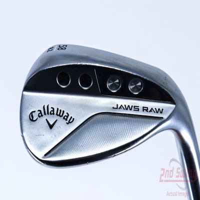 Callaway Jaws Raw Chrome Wedge Lob LW 58° 8 Deg Bounce Z Grind Project X Catalyst 80 Graphite Stiff Right Handed 36.0in