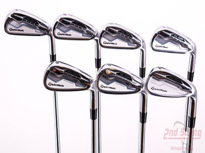 TaylorMade SLDR Iron Set 4-PW FST KBS TOUR C-Taper 90 Steel Stiff Right Handed 38.5in