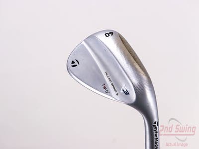 TaylorMade Milled Grind 3 Tiger Woods Wedge Lob LW 60° 11 Deg Bounce Project X 5.5 Steel Regular Right Handed 35.25in