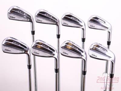 Titleist 2021 T100 Iron Set 4-PW GW Project X Rifle 5.5 Steel Regular Right Handed 38.0in
