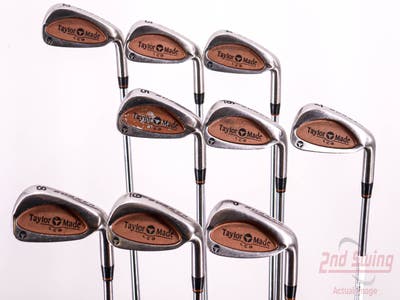 TaylorMade Burner LCG Iron Set 2-PW Stock Steel Shaft Steel Stiff Right Handed 37.5in
