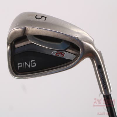 Ping G25 Single Iron 5 Iron Ping TFC 189i Graphite Senior Right Handed Black Dot 38.25in